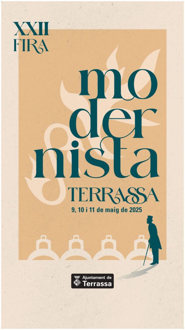 Cartell Fira Modernista Terrassa 2025